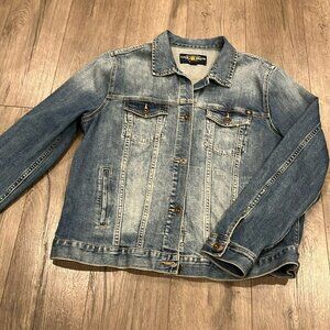 [XL]Lucky Brand WMN Classic Blue Denim Jacket